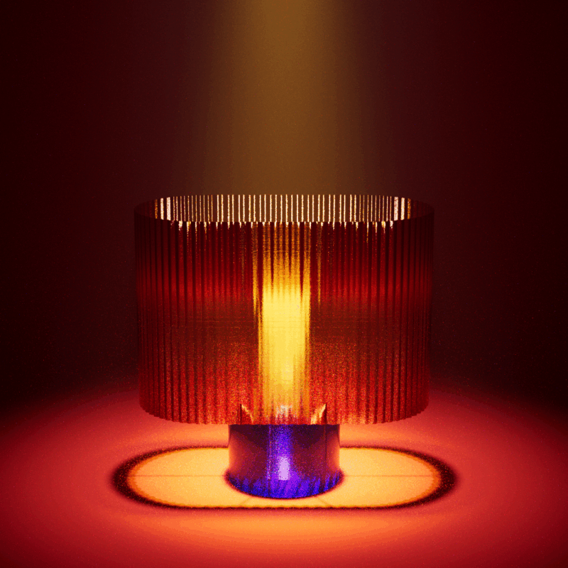 Wavy Glow Lamp